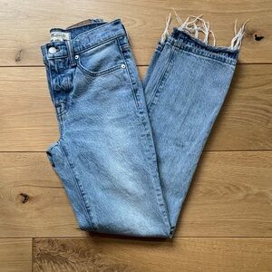 Madewell Mid-rise 90s straight Women Jeans 24